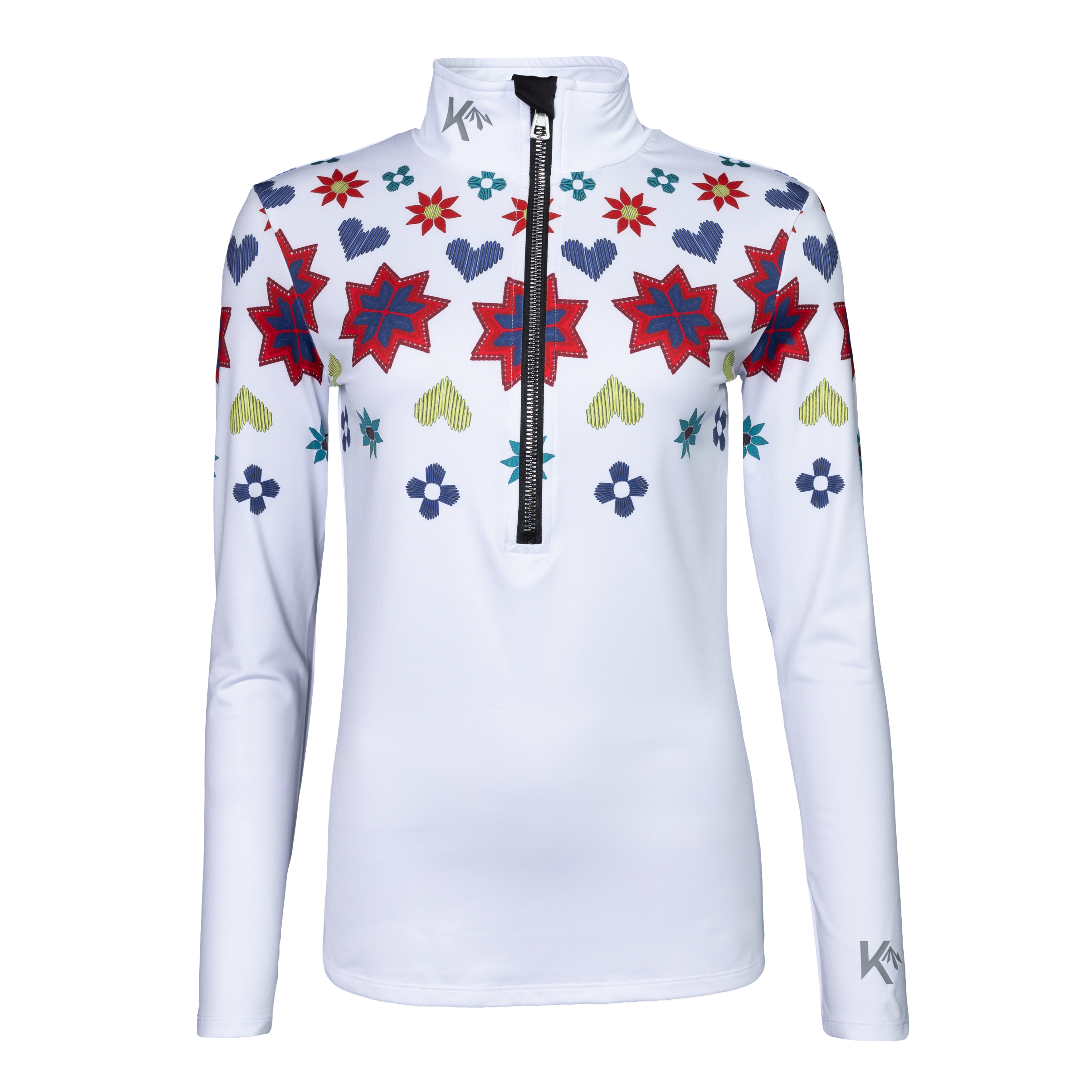 Dames Pully Arctic Fjord - Colourful