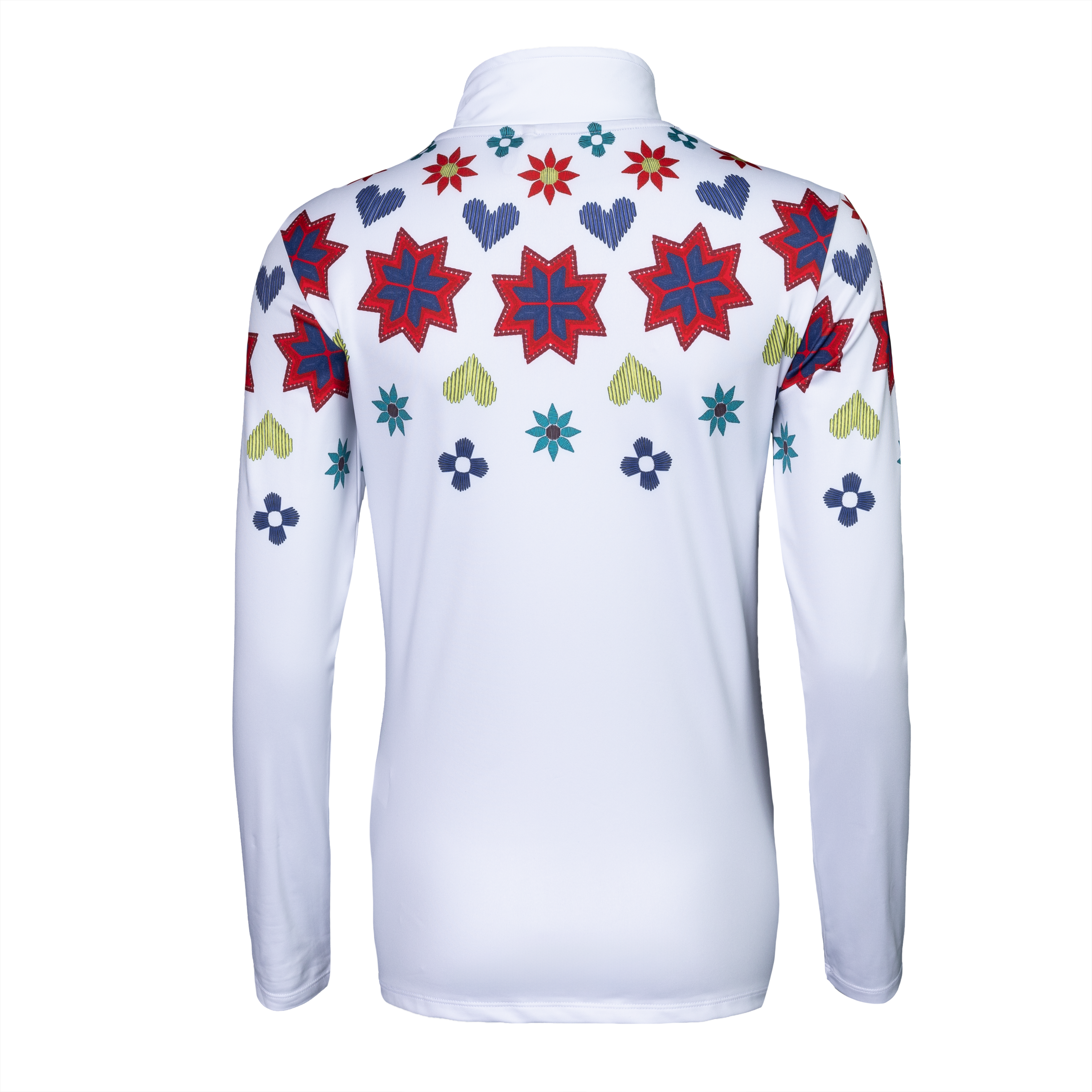 Dames Pully Arctic Fjord - Colourful