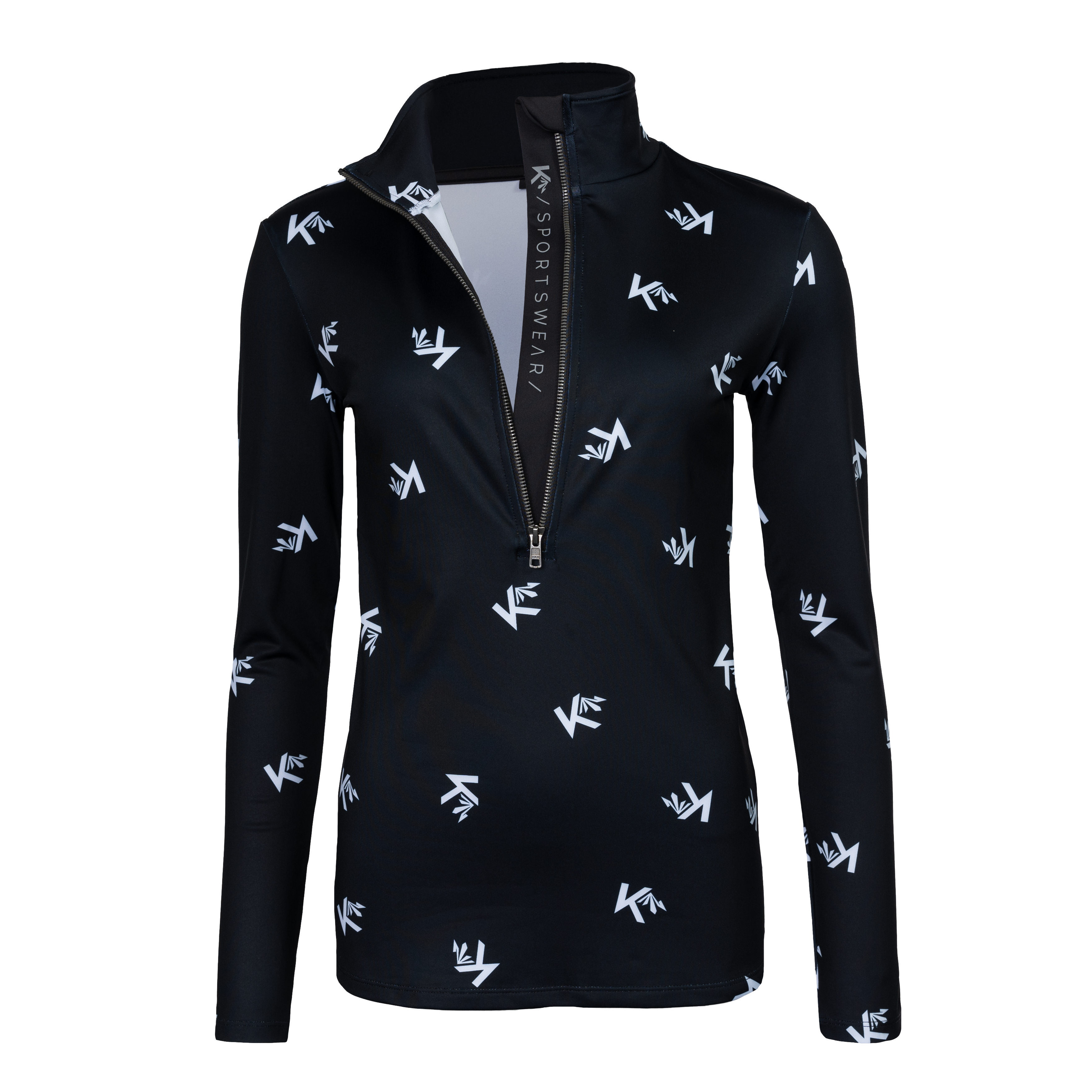 Dames Pully Monogram - Zwart