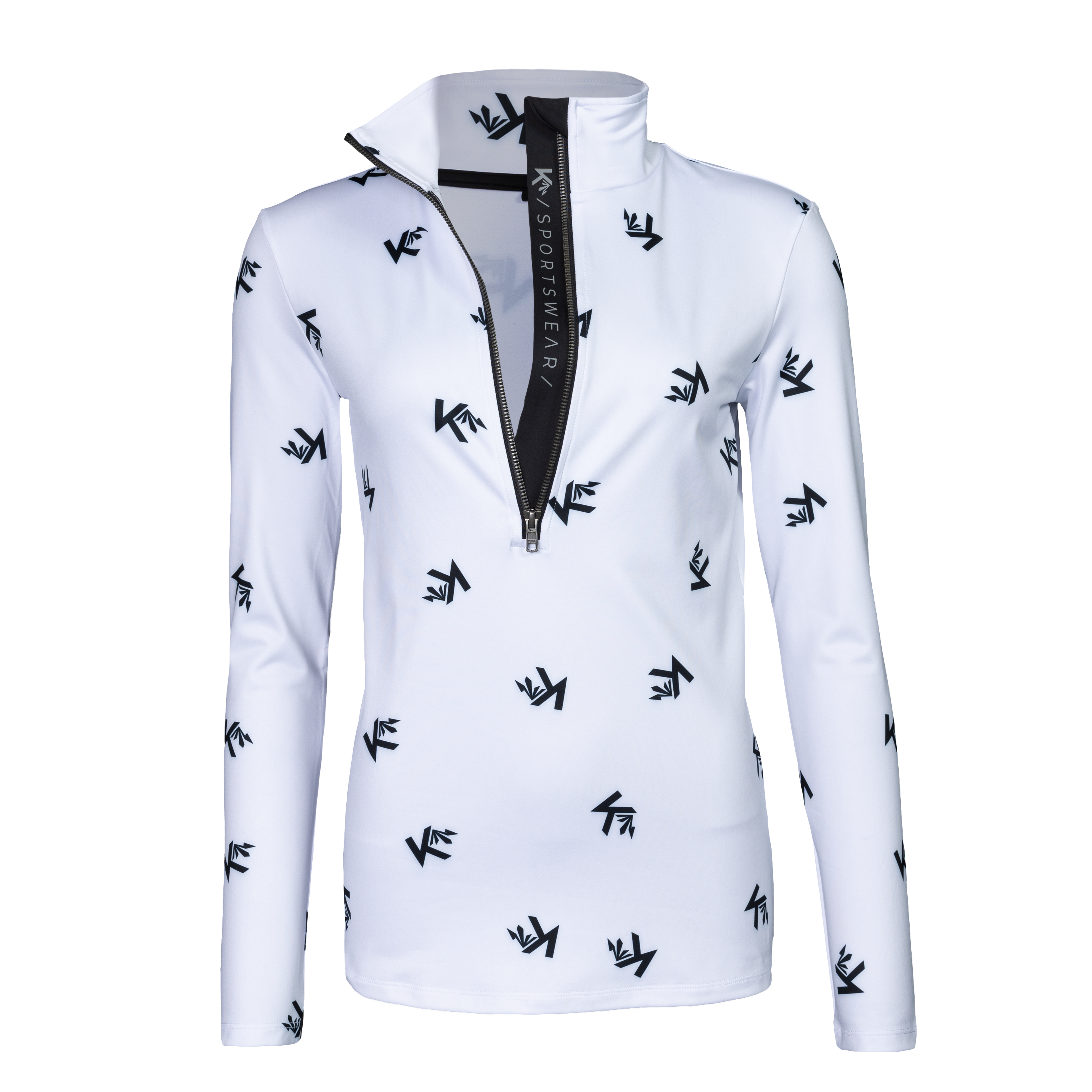 Dames Pully Monogram - Wit