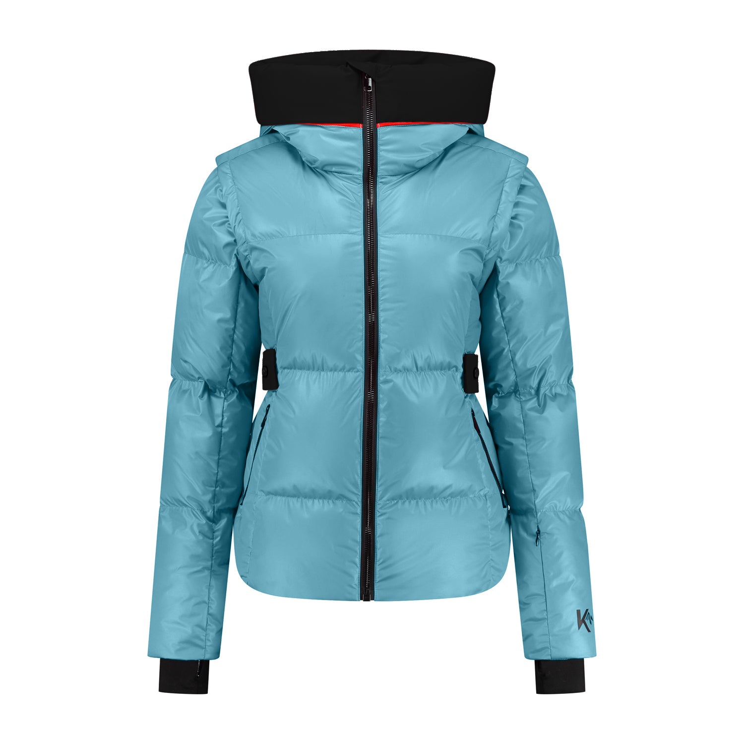 Dames Skijas Alpine Elegance - Retro Blauw