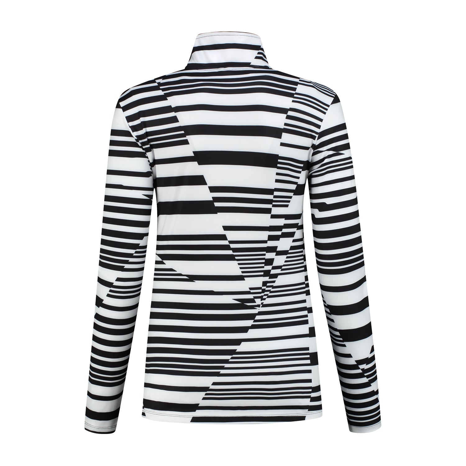 Dames Pully Stripes - Zwart/Wit