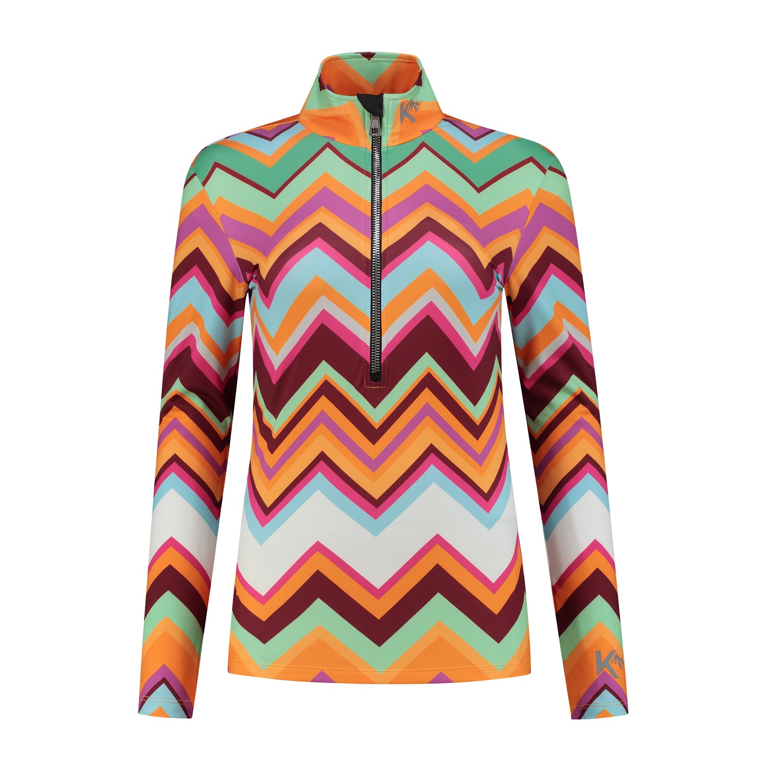 Dames Pully Chevron - Colourful
