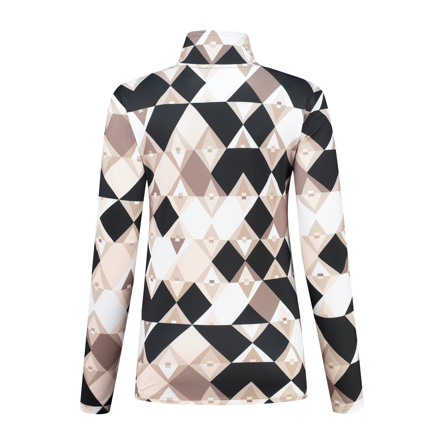 Dames Pully Diamond - Zwart/Beige