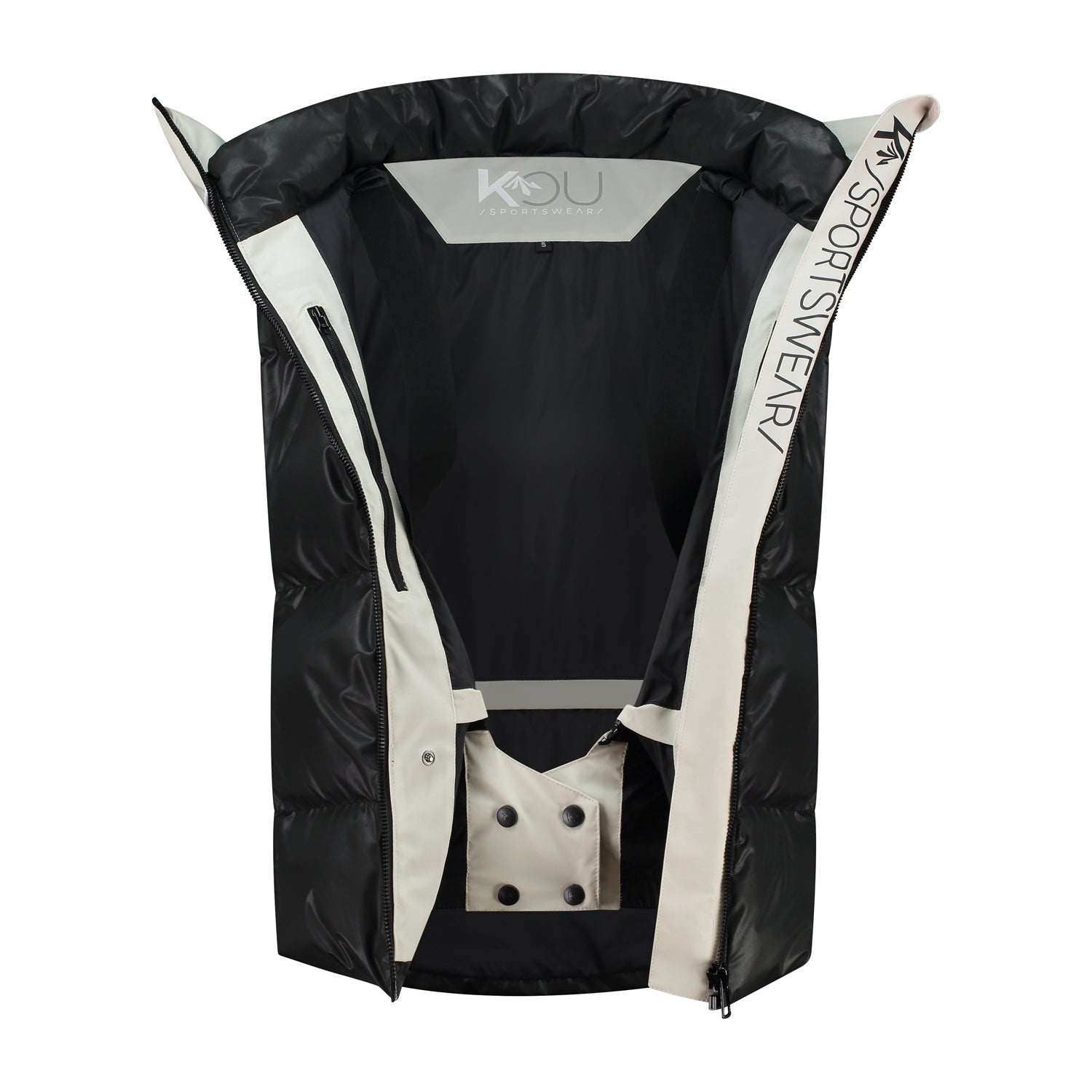 Dames Skijas Alpine Elegance - Zwart