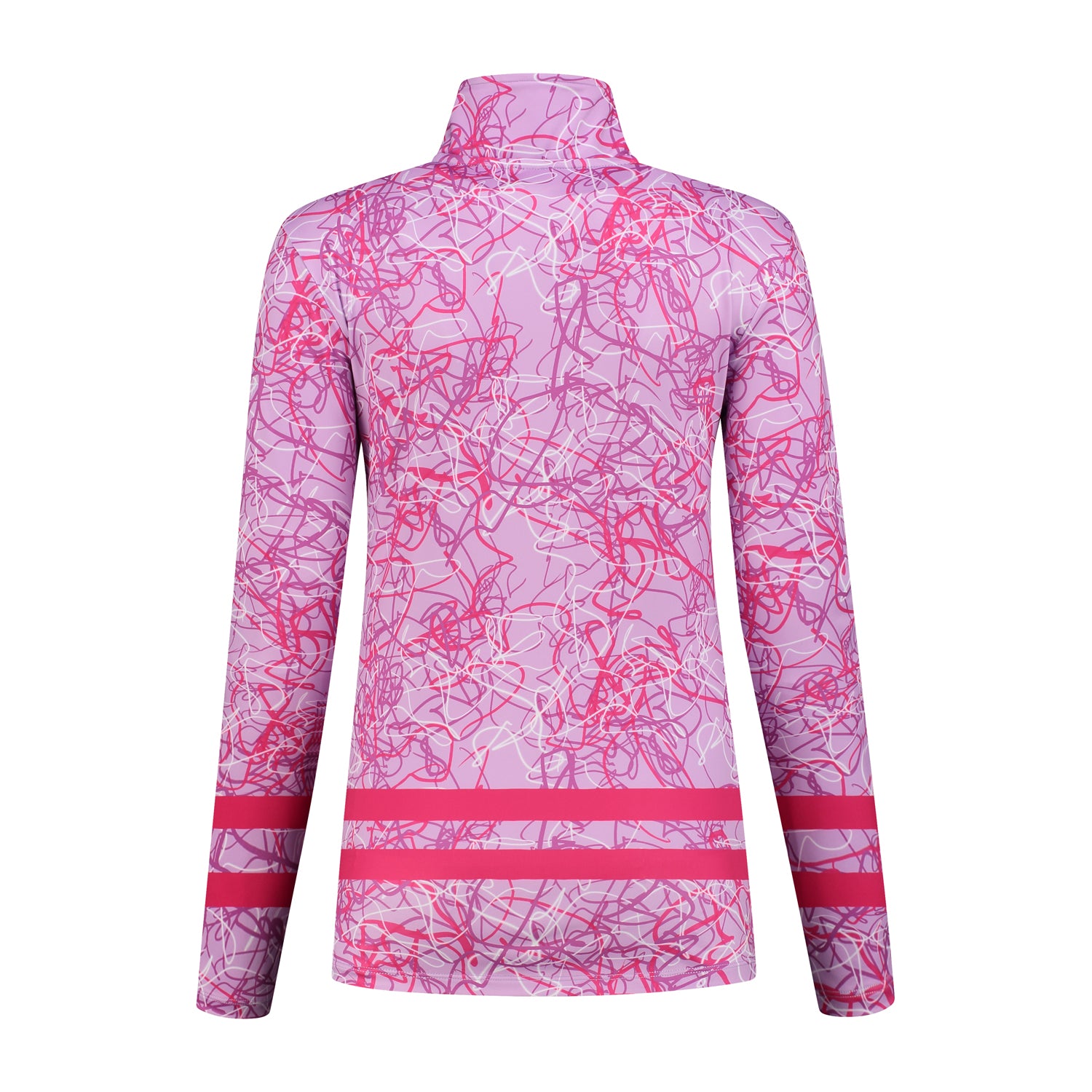 Dames Pully Geolines - Paars/Roze