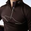 Pully Mountain Black Grey detail chest