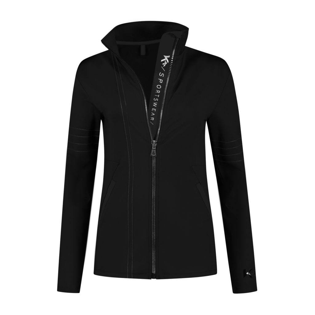 dames-vest-zwart-kou-sportswear