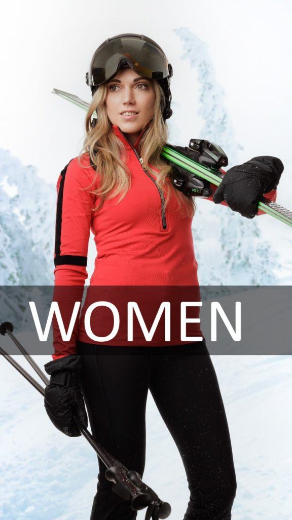women ski midlayers