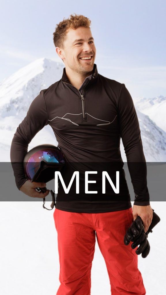 Men ski midlayers