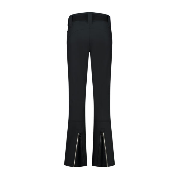 Pantalon de ski Noir (zip ouvert) Dos