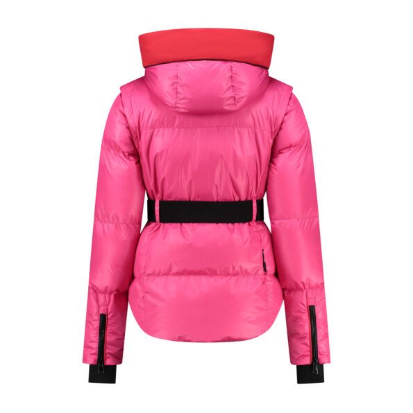 Veste de ski Rose_Dos