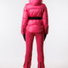 skijas roze skibroek roze achterkant